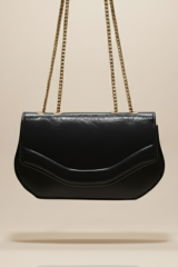 Kadın Rugan Gold Zincir Askılı  Gece Ve Gündüz Şık Çanta El ve Omuz Çantası