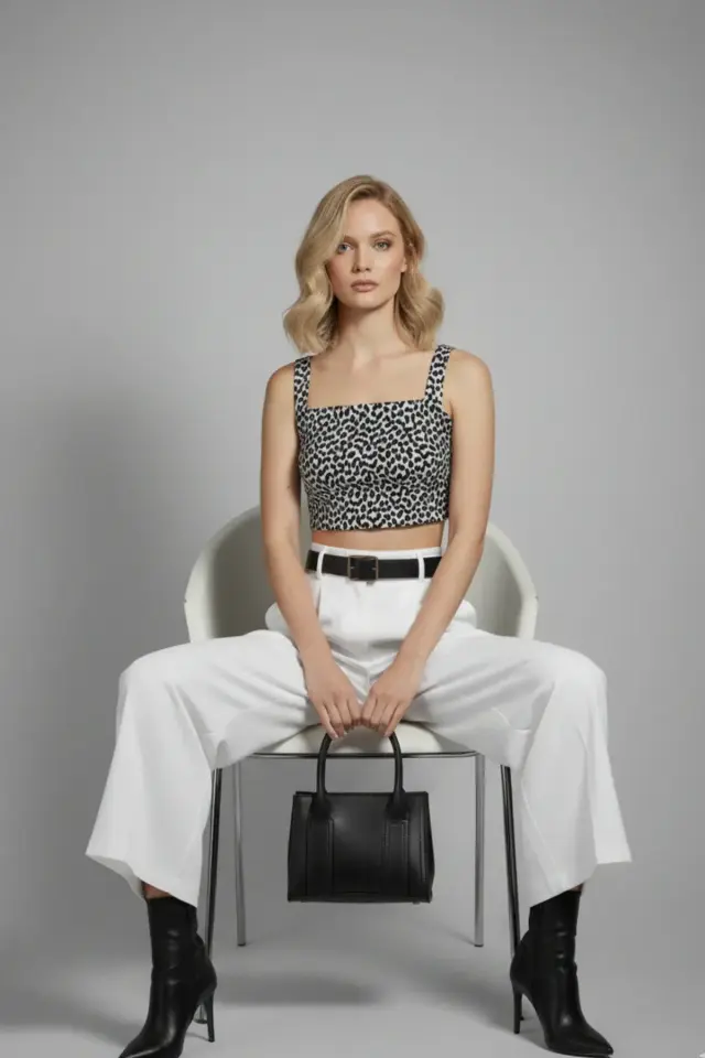 Kadın Ayarlanabilir Omuz Askılı Fermuar Kapamalı Mini Boy El ve Omuz Çantası