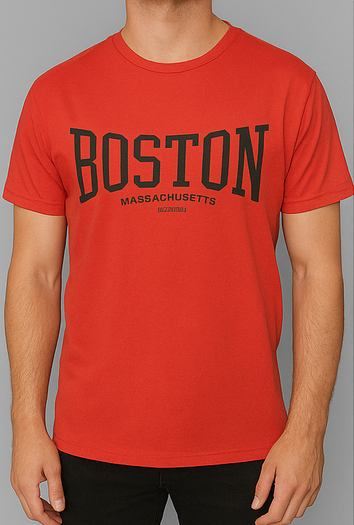 Unisex Bisiklet Yaka Basic Tişört