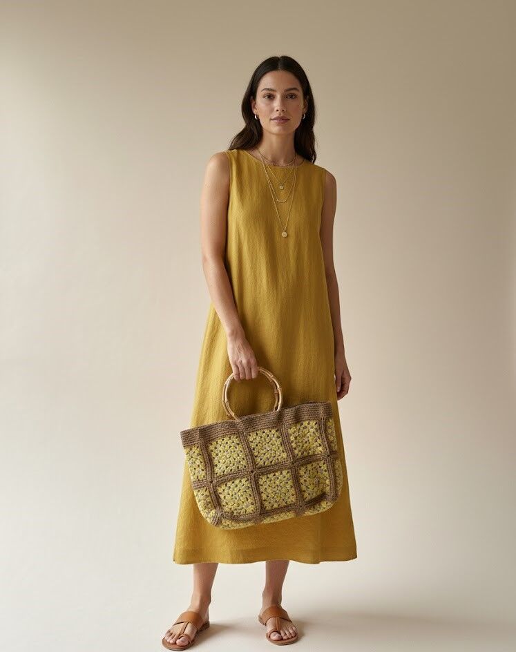 Bambu Saplı Özel Tasarım Çanta