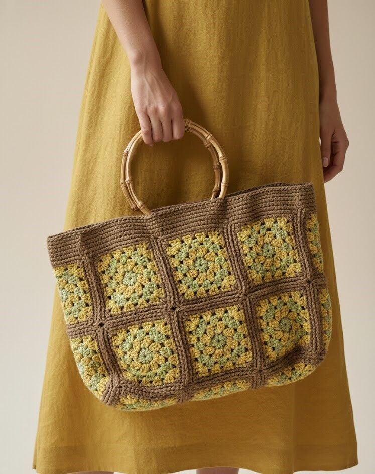 Bambu Saplı Özel Tasarım Çanta