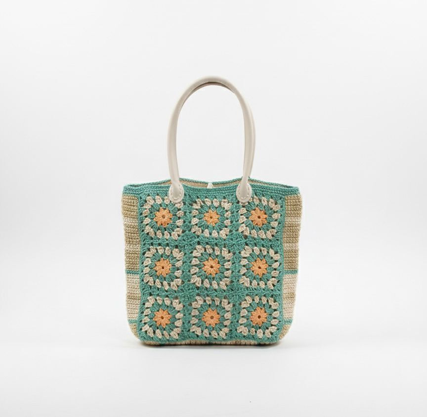 Bohem Esintili El Örmesi Omuz Çantası