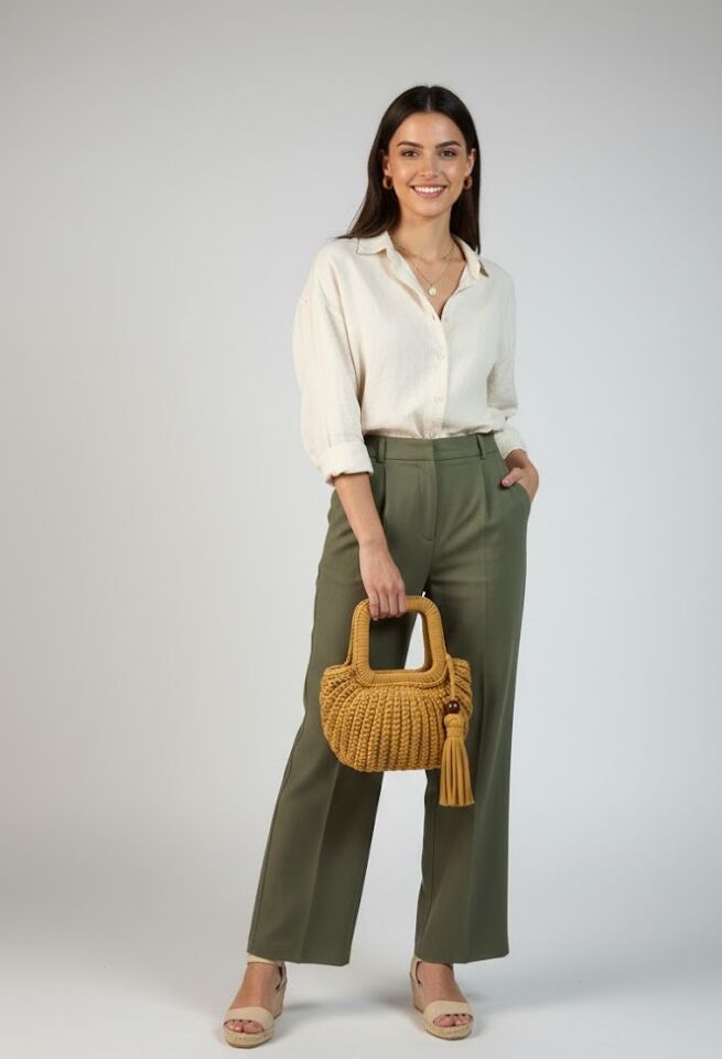 Modern El Örmesi El Çantası