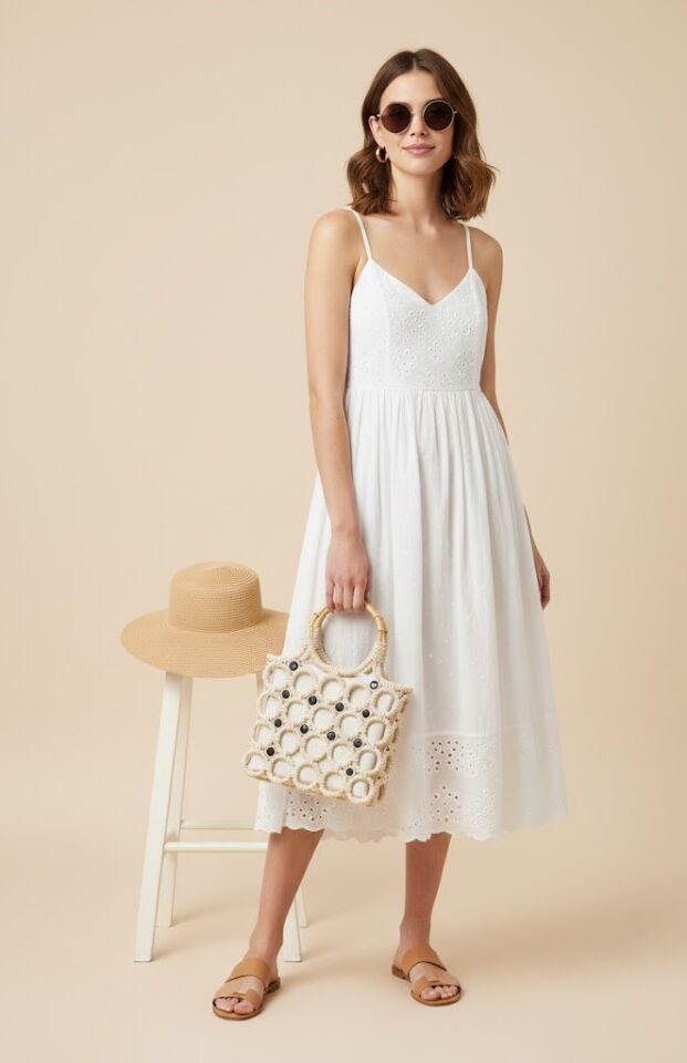 El Örgüsü Halka Detaylı El Çantası