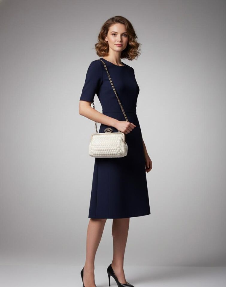 El Örgüsü Abiye Portföy Çanta