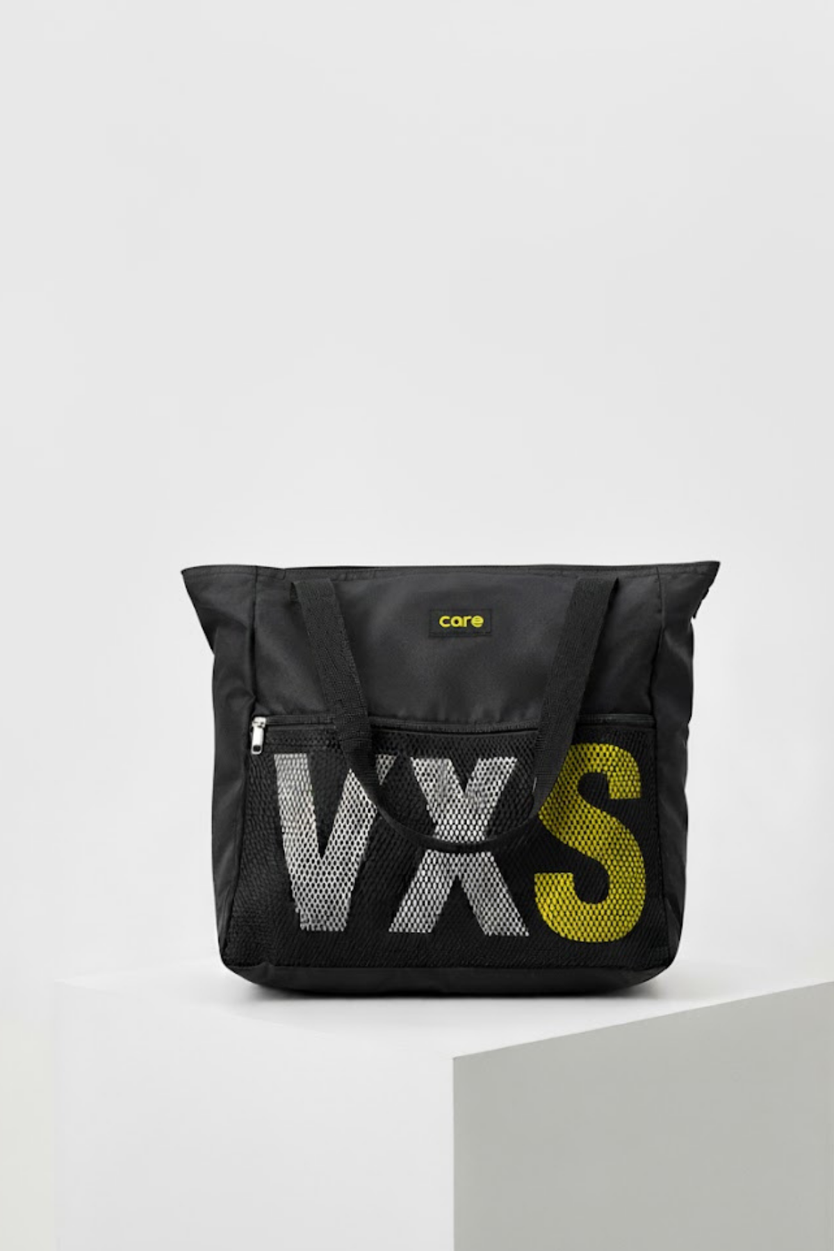 Flow Fermuarlı File Detaylı Yazılı Kol ve Omuz Çantası Spor Çantası