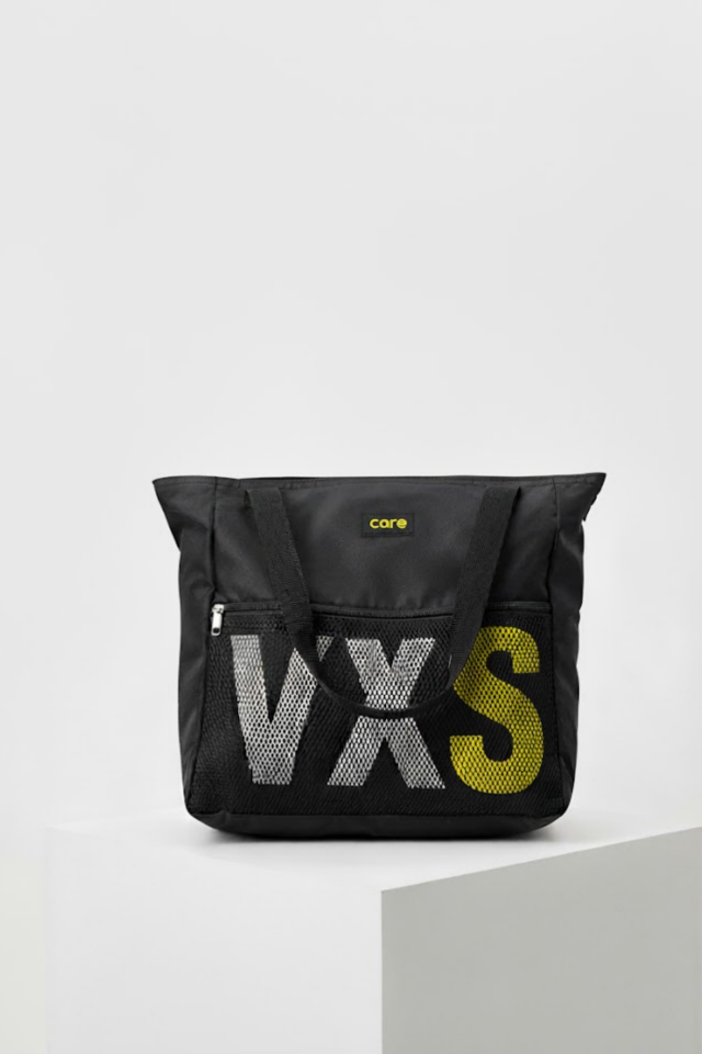 Flow Fermuarlı File Detaylı Yazılı Kol ve Omuz Çantası Spor Çantası