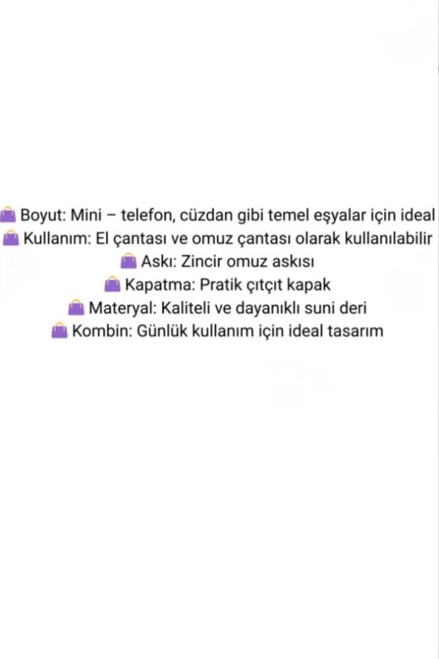 Kadın Siyah Gece Ve Gündüz Şık Çanta Zincir Askılı El ve Omuz Çantası Minimal