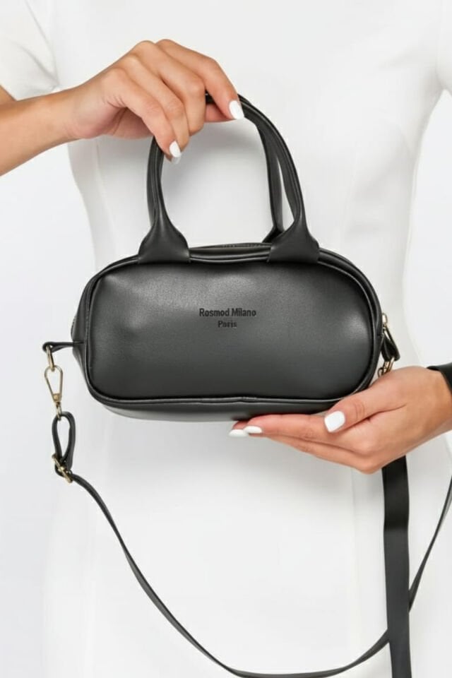 Icon Kadın Siyah Çapraz Çanta