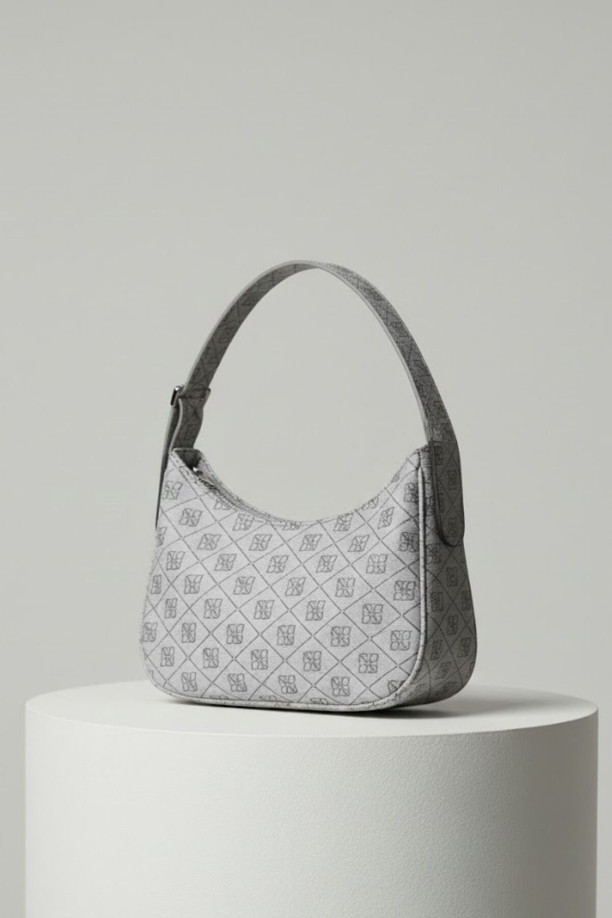 Kadın Desenli Baget Omuz Çanta